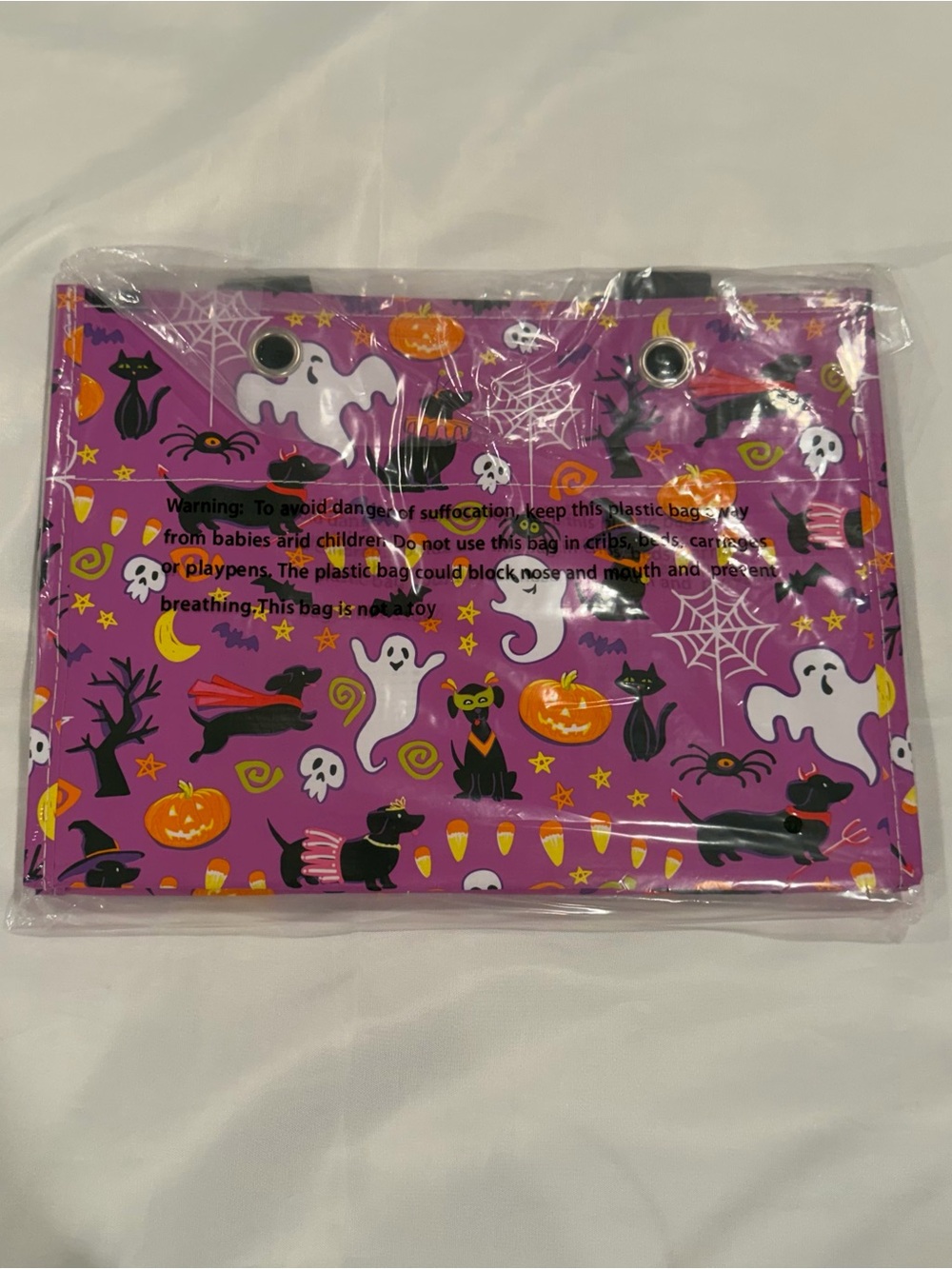 NWT Scout Reusable Gift Bag Halloween Trick-or-Treat Tote (X-Small) - Picture 5 of 9